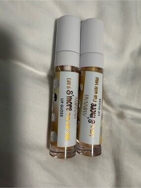 Aminnah “Life is S'more” Lip Gloss Sheer Shimmer Set of Two!!